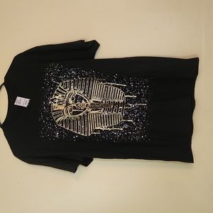 Size LG black and gold